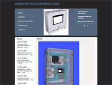 Tablet Screenshot of crottaelectronics.com
